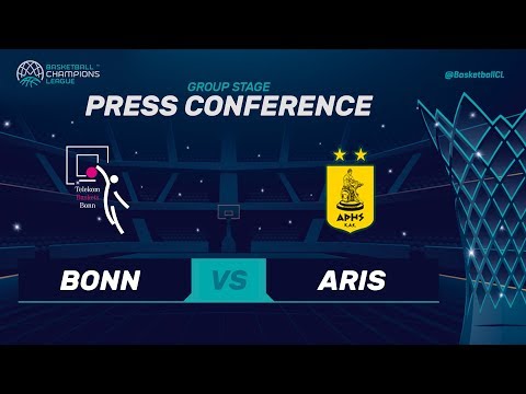 Telekom Baskets Bonn v Aris - Press Conference - Basketball Champions League