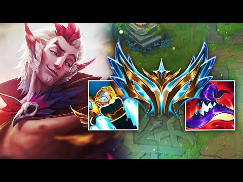 AP Rakan mid but it's a Challenger Build and it's F****** BUSTED to carry a 4v5