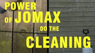Clean Mold, Mildew & Algae Quickly with Jomax Spray Once