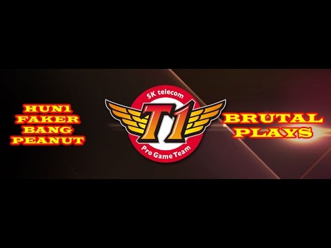 FAKER , PEANUT , BANG , HUNI AMAZING PLAYS