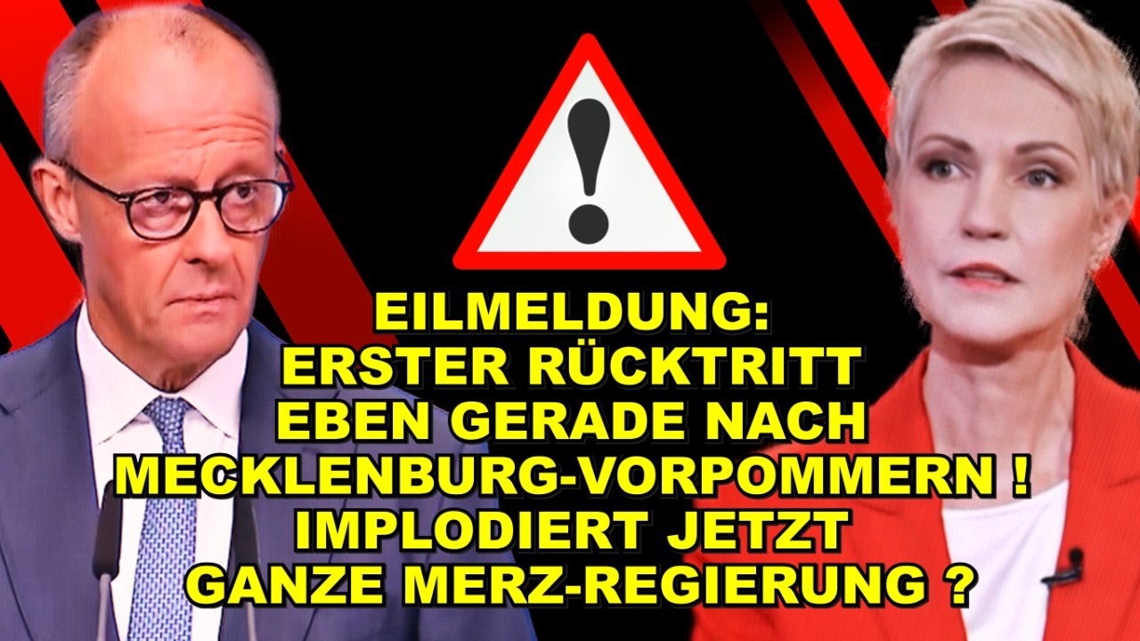 EIL: ERSTER RÜCKTRITT EBEN GERADE!