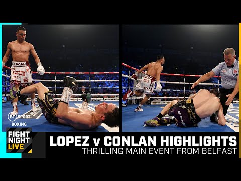 Road Warrior Lopez ????????  Luis Alberto Lopez v Michael Conlan Official Fight Highlights ????
