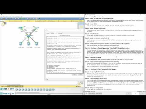 Lab 2.3.2.2 Packet Tracer - Configuring Rapid PVST