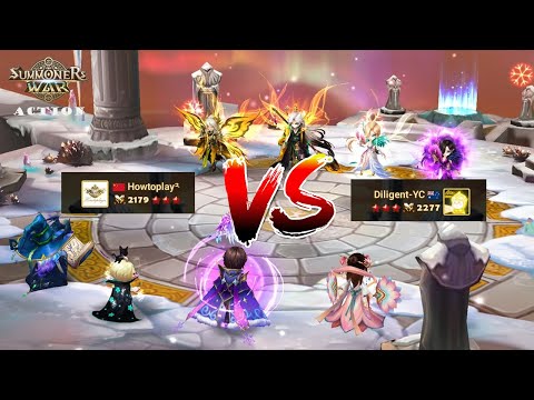 Howtoplay VS. Diligent-YC | EPIC BATTLE | RTA | Highlights - Summoners War