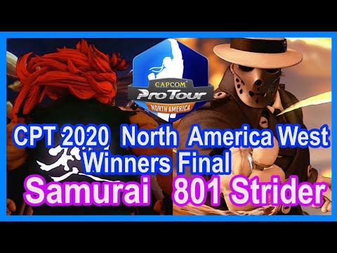 SFV Samurai VS 801 Strider CPT 2020 North America Winners Final | Samurai [Akuma] VS 801 Strider [G]