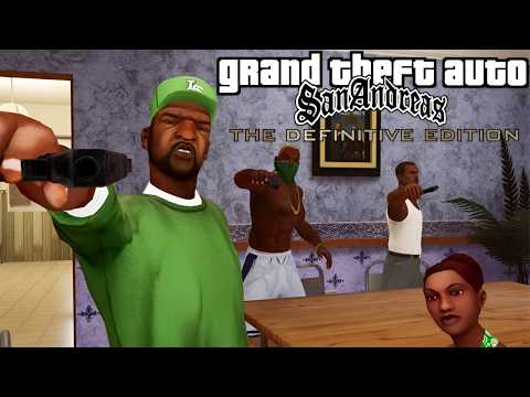 Grand Theft Auto San Andreas Definitive Edition 100% | Longplay Walkthrough | with Subtitles (1440p)