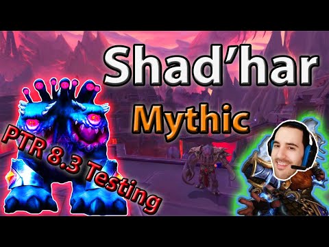 ⚡ Mythic PTR 8.3 Testing! Shad'har 🔥 8/8M Elemental Shaman PoV ❄️