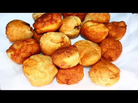 Oil And Air Fried Finger Snack With Beef, Just Flour And Water | Easy Snacks To Make With Air Fryer