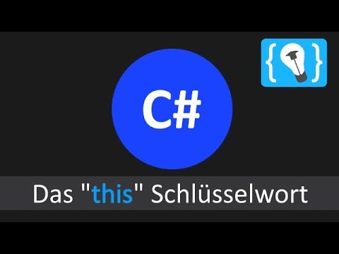 C Tutorial Deutsch Das this Schlüsselwort