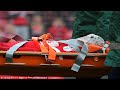 Middlesbrough S Patrick Bamford Stretchered Off Wearing A Neck Brace Against Bristol City After