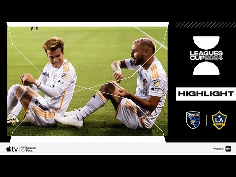 San Jose Earthquakes vs. LA Galaxy | Leagues Cup | Match Highlight | July 31, 2024