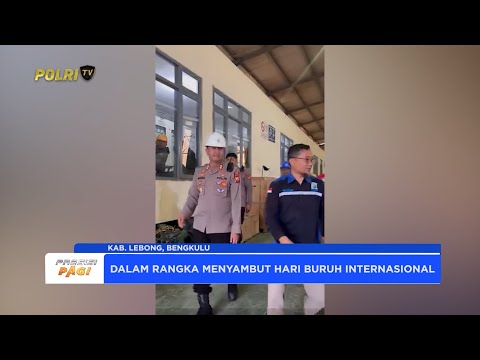 KAPOLRES LEBONG GELAR DIALOG DENGAN SERIKAT PEKERJA JELANG MAY DAY