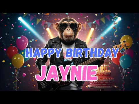 JAYNIE Happy Birthday Song - Happy Birthday to Jaynie