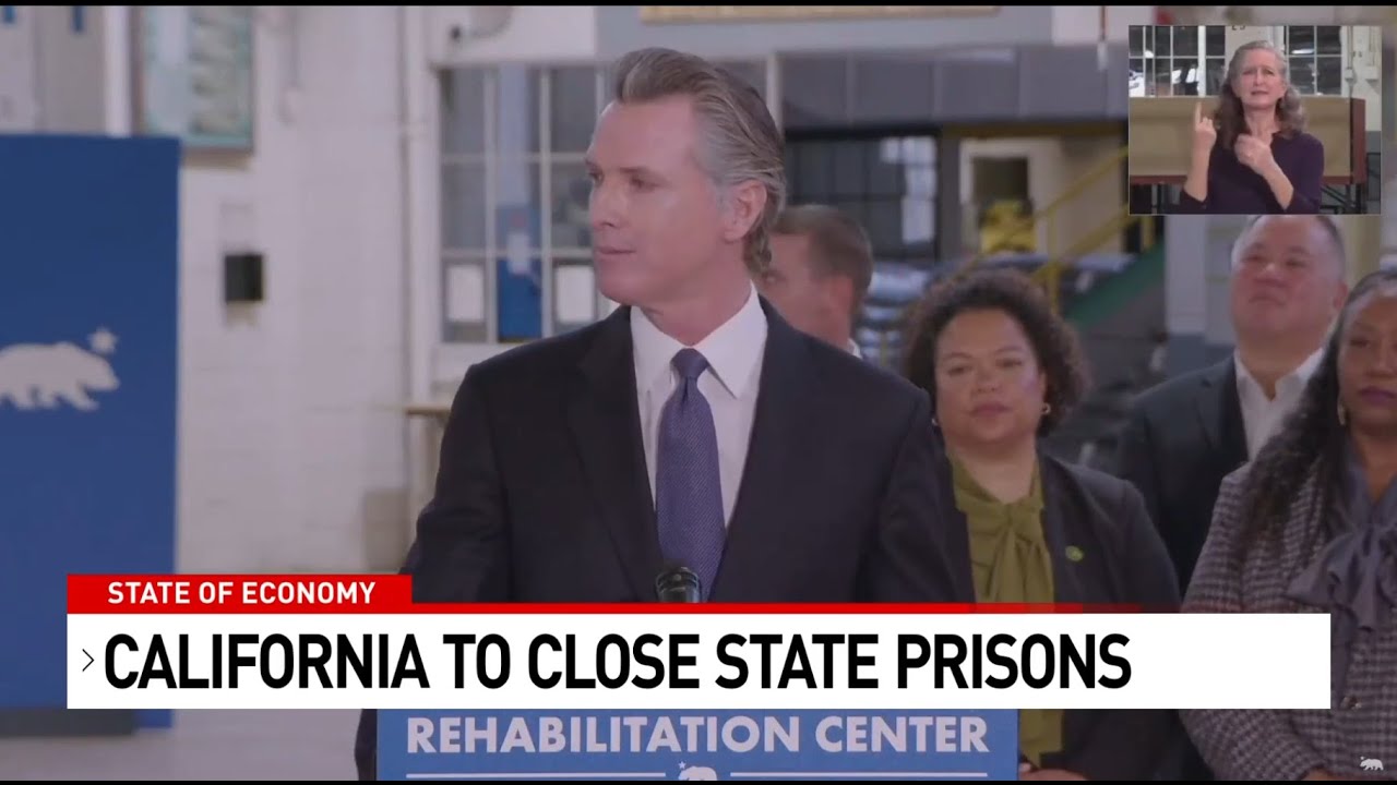 Governor Gavin Newsom considers prison closures to tackle California's budget crisis