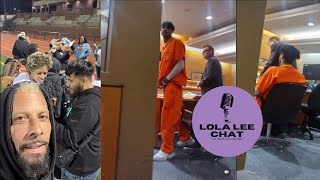 Blueface dad Papa Blue saw his son at court day! 05.02.2024