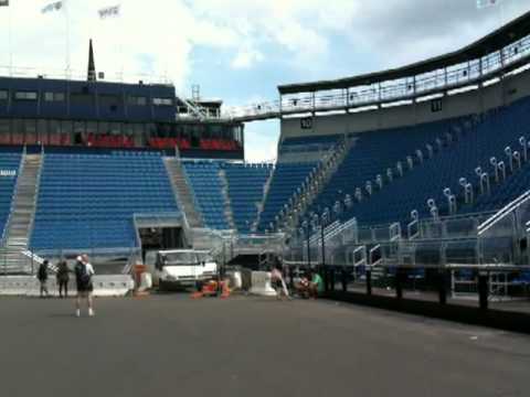 New Arena Stands For The Royal Edinburgh Military Tattoo 2011