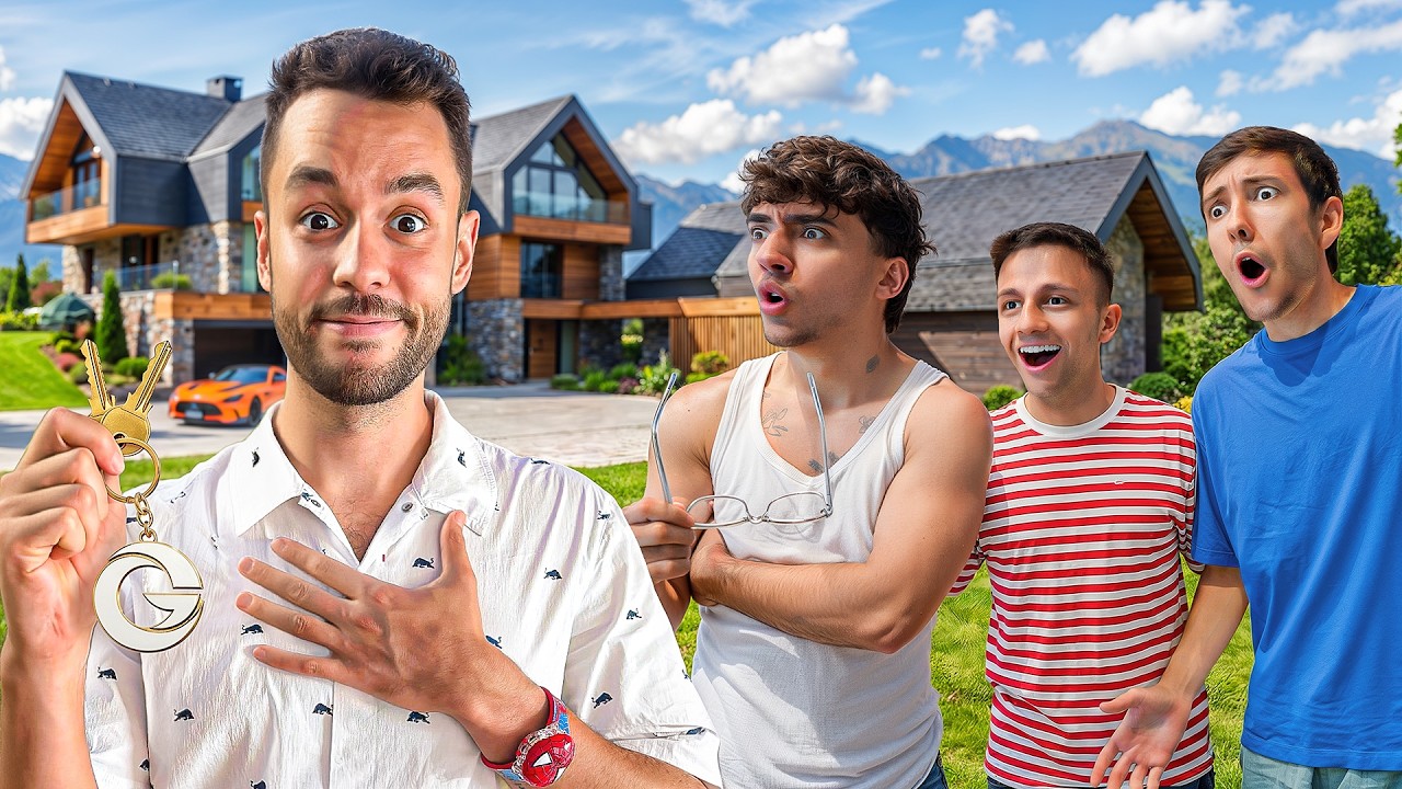 MIS AMIGOS REACCIONAN A MI CASA