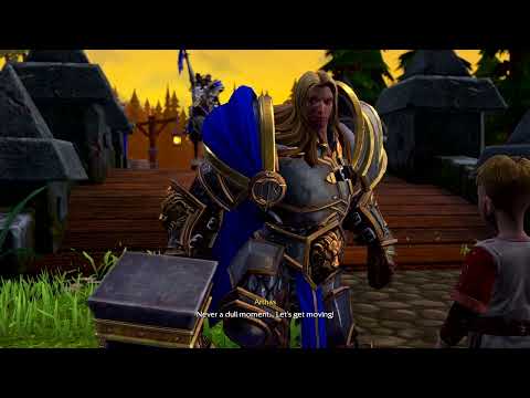 Warcraft 3 Re-Reforged: Human Campaign Full Gameplay Walkthrough | No Commentary