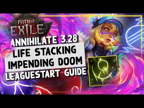 PoE 1 | IMPENDING DOOM IS BACK! As a Life Stacker?? - 3.28 Reliquarian Leaguestart Guide