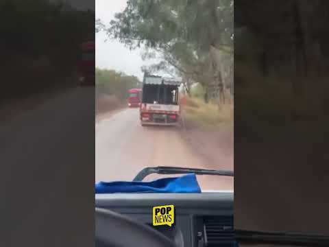 Manobras de carretas na BR-265 preocupam motoristas no trevo de Conceição da Barra de Minas
