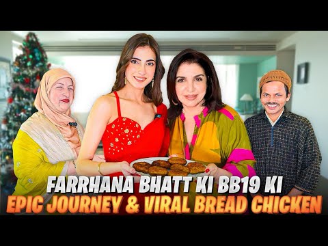 Farrhana Bhatt & Unki Ammi Ki Mazedaar Baatein & Bread Chicken Ki Recipe In The New Amazing Kitchen!