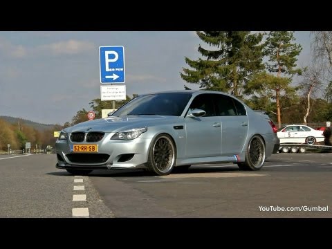 BMW E60 M5 w/ Eisenmann Race Exhaust + Custom x-pipe! VERY LOUD!!