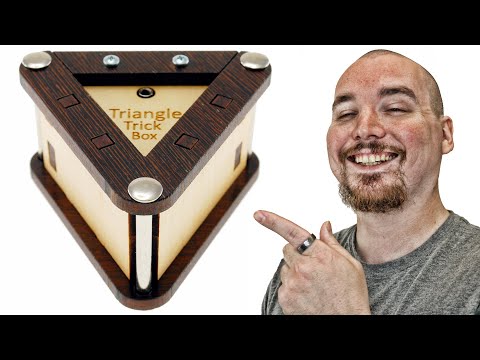 Triangle Trick Box wood puzzle from Jean Claude Constantin - Solution