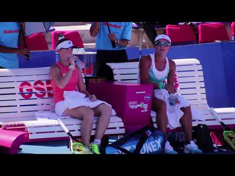 Arina RODIONOVA AUS & Stome SANDERS AUS VS Barbara HAAS AUT & Ellen PEREZ AUS FINAL 16 02 63