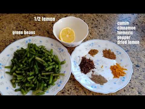 How To Cook Green beans Steam Rice