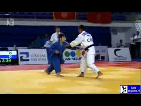 Judo 2012 European Championship Cadets Bar: Koffijberg (NED) - Pantano (ITA) [-50kg] rep