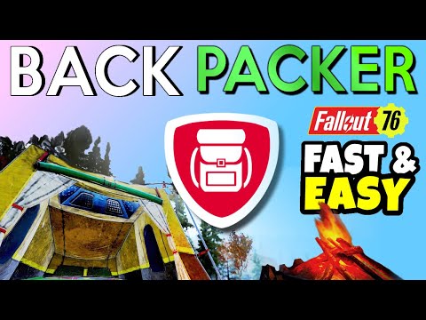 Fallout 76 How to Do Backpacker Badge Guide (Easiest Possum Badge Guide)