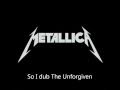 Metallica - "The Unforgiven" Lyrics (HD) 