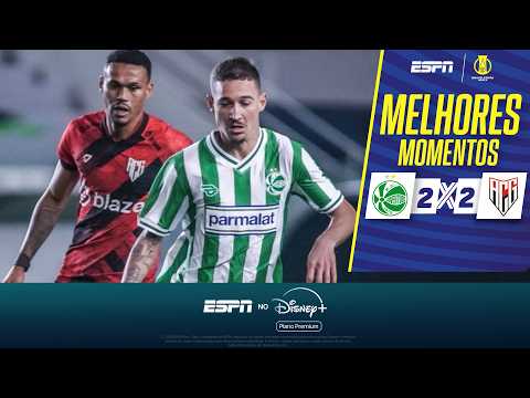 Gols e lances de Juventude-RS x Atlético-GO