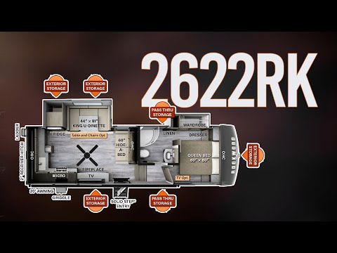 Thumbnail for 2023 Rockwood Signature Fifth Wheel 2622RK Video