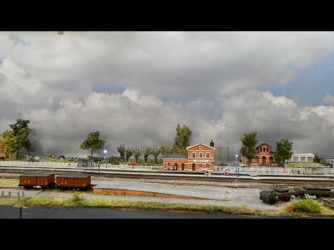 Booischot Statie (1/220 Z-scale NMBS SNCB) at the MSKK 33d train weekend of Ostend