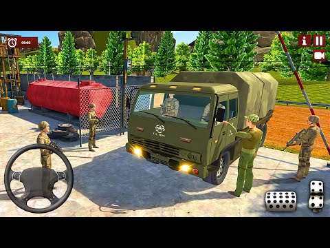Army Transport Truck Driving Simulator 2022 - Android Gameplay