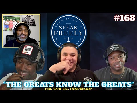 Episode 168 | "The Greats Know The Greats" (Feat. AOCM Ret. Tyese Pressley)