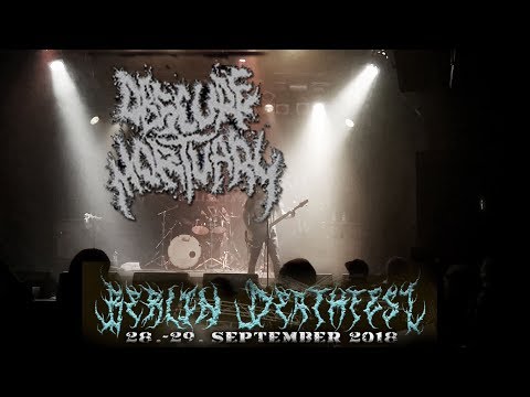 Obscure Mortuary Deathfest Berlin 2018 live Part 1