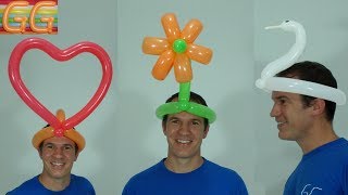 sombreros locos - como hacer figuras con globos - globoflexia facil - #1