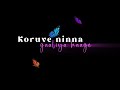 Kayuve Nanu Reppeya Hage Kannada Song Whatsapp Status