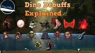 Dino Debuff Status Effects Ark Survival Evolved Explained