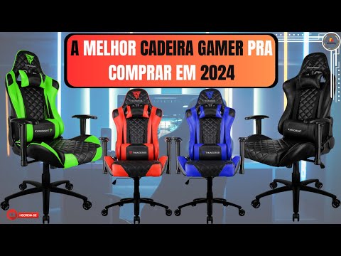 🎮 A Melhor Cadeira Gamer Profissional TGC12 ThunderX3 🎮