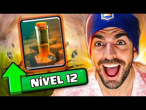 FINALMENTE! UPEI MEU TERREMOTO PARA O NÍVEL 12 NO CLASH ROYALE