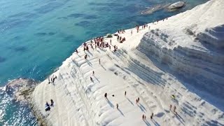 La Scala dei Turchi, la spiaggia vicino Realmonte in Sicilia è tra le più belle 
