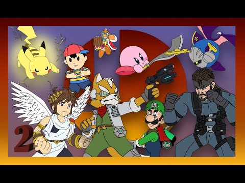 Super Smash Bros. the animation - part 2 (FAN MOVIE)