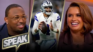 Cowboys reportedly a 'sleeper team' to draft QB despite Dak, crazy to make the move? | NFL | SPEAK