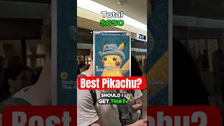 Is the Van Gogh Pikachu the best one? #pokemon #pokemoncards #pikachu #art #vendor #pokemontcg #tcg
