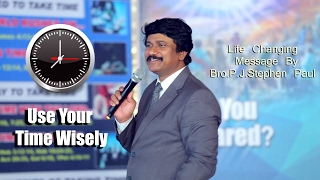 How To Use Your Time Wisely - సమయాన్ని ఎలా వాడుకోవాలి |Life Changing Message|