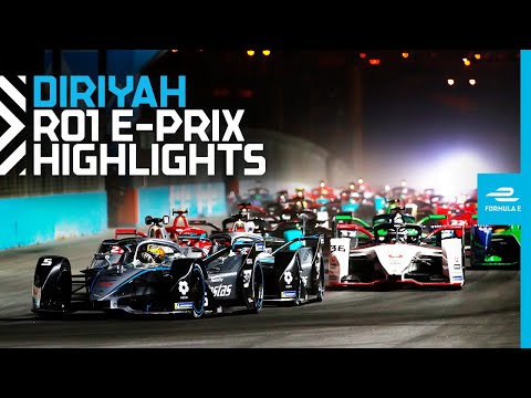 Race Highlights 　2022 Diriyah E-Prix Round 1 NIGHT RACE !