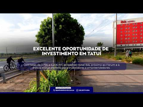 Oportunidade no Interior de São Paulo para Investimento - Tatuí: Ótima Cidade em Expansão!